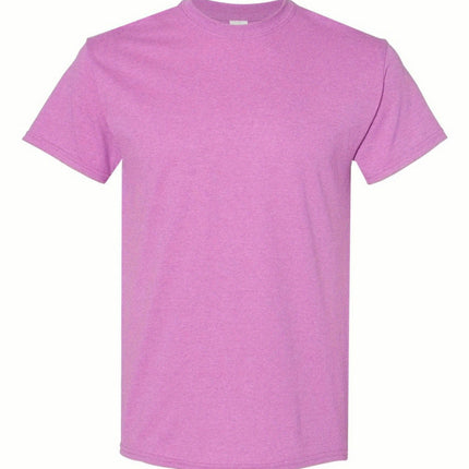 5-piece Set, Classic Casual T-shirt Men's Solid Color Short Sleeved T-shirt