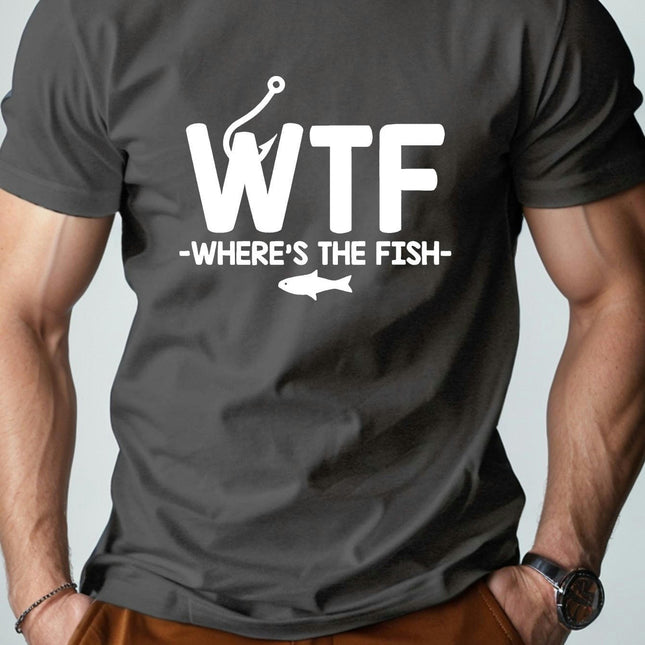 Pure Cotton Men's Tshirt Comfort Fit For Summer, Men's Short Sleeve Top For Daily Activities