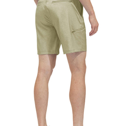 Men's Stretch Hiking Flat Front Shorts Quick Dry Lightweight Board Casual Work Outdoor Pants