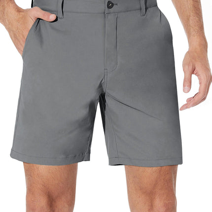 Men's Golf Shorts Stretch Lightweight Quick Dry Chino Casual With Pockets Shorts