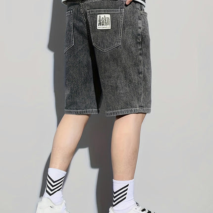 Men's Shorts With Pockets, Casual Breathable Jeans For Summer Outdoor Activities Bermuda Shorts
