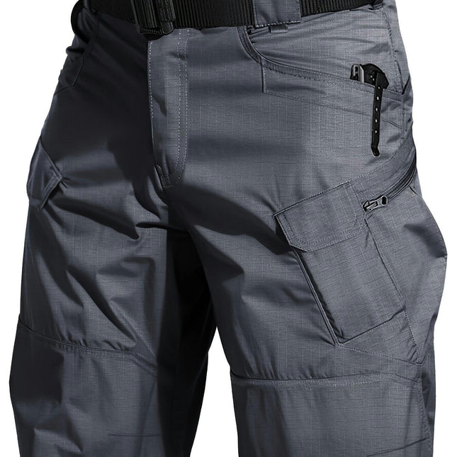Men's Cargo Shorts Multi Pockets Waterproof Tactical Shorts Lightweight Breathable Shorts