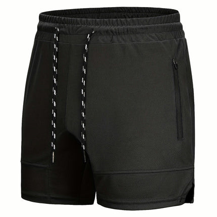 Men's Gym Workout Shorts Running Lightweight Athletic Short Pants Bodybuilding Training