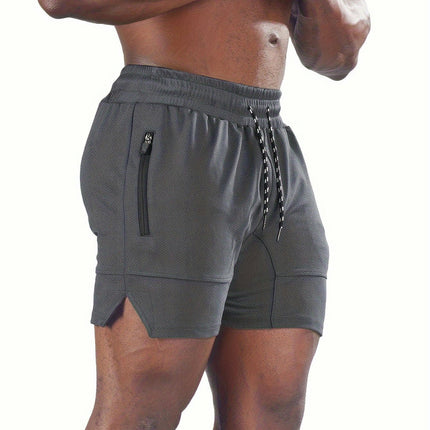 Men's Gym Workout Shorts Running Lightweight Athletic Short Pants Bodybuilding Training