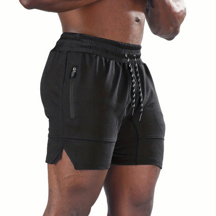 Men's Gym Workout Shorts Running Lightweight Athletic Short Pants Bodybuilding Training