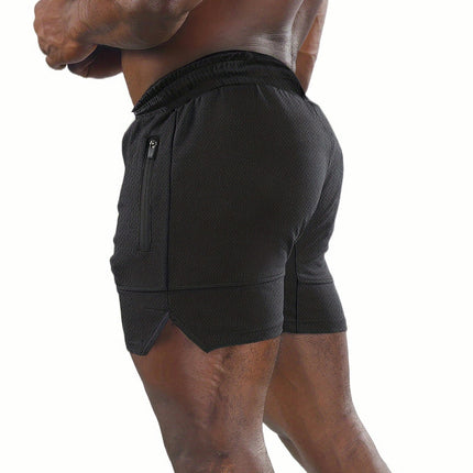 Men's Gym Workout Shorts Running Lightweight Athletic Short Pants Bodybuilding Training