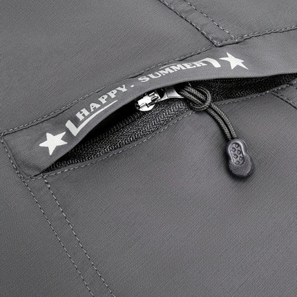 3pcs Multi-functional Waterproof Men's Fitness Shorts Lightweight Shorts For Outdoor