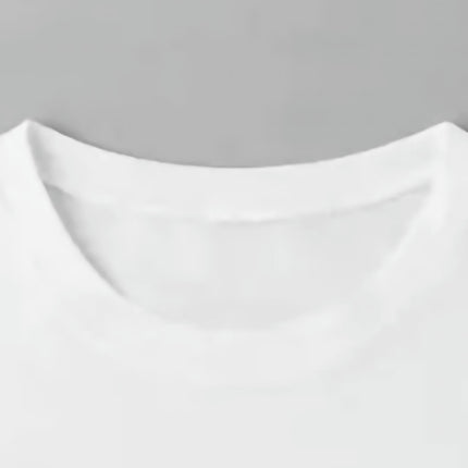 Women's Clothing Print Crew Neck T-Shirt, Casual Short Sleeve Top For Spring & Summer