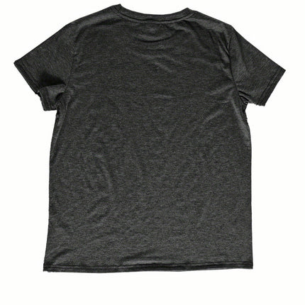 Vibrant Book Theme Crew Neck T-Shirt - Soft, Breathable, Casual Short Sleeve Sports Top for Summer