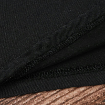 Contrast Trim Short Sleeve T-shirt, Casual Crew Neck Top For Spring & Summer, Women's Clothing