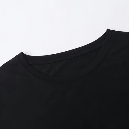 Teddy Bear Graphic Crew Neck Short Sleeve T-Shirt - Women's Soft Casual Summer & Spring Top