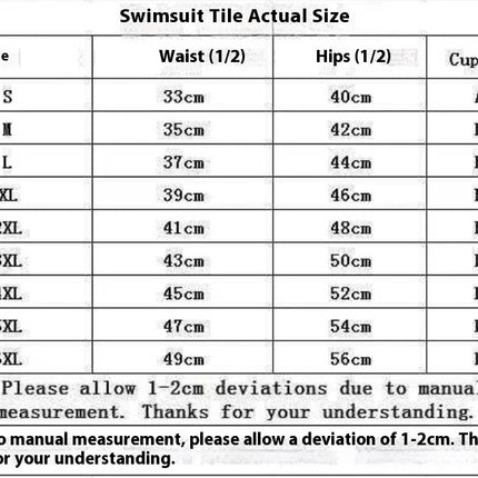Women's One Piece Bathing Suit Deep V Neck Swimsuits High Waisted Swimwear