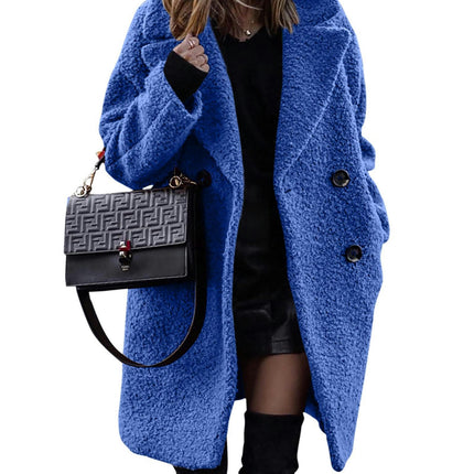Women's Fashion Winter Coat Sherpa Fleece Faux Fur Oversized Trendy Jackets Warm Outerwear