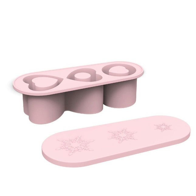 Ice Cube Tray for Stanley Cup Large Silicone Ice Cube Molds Heart