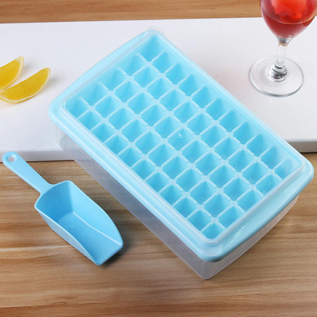 Ice cube 55 grid with lid ice box with fresh-keeping box for Freezer