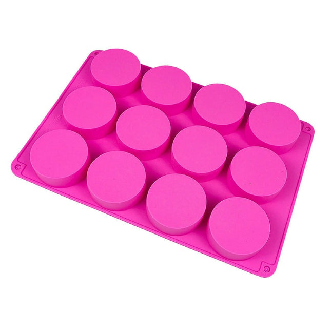 Cylinder Silicone Ice Tray Mold for Ice Cubes Chocolate Pudding Mini Soap