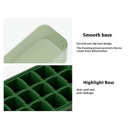 Ice Trays for Freezer Ice Cubes Molds Large Capacity Release
