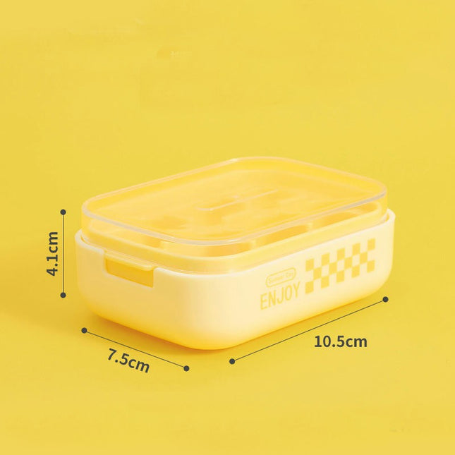 Kitchen Ice Cube Trays with Lid Stackable Ice Cube Trays for Freezer