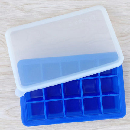 Silicone Trays Ice Cube Silicone Moulds Food Grade Removable Lid