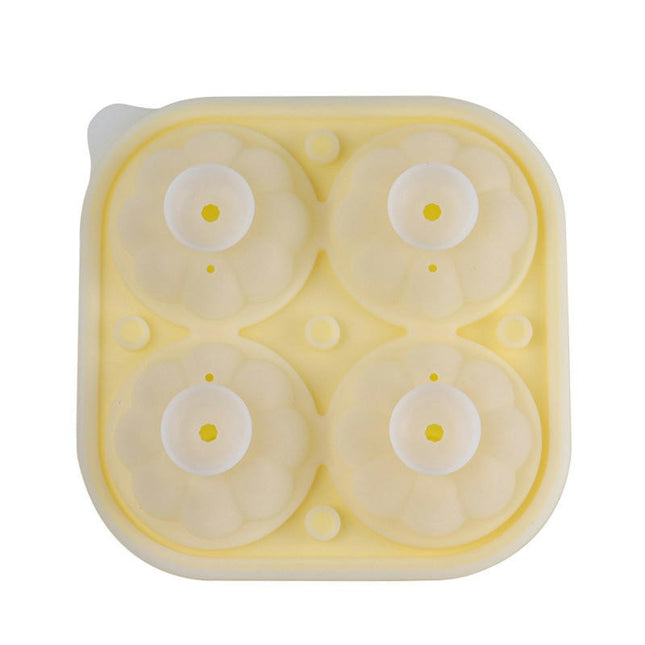 3D Halloween Pumpkin Ice Cube Mold Cute Pumpkin Ice Cube Tray with Funnel