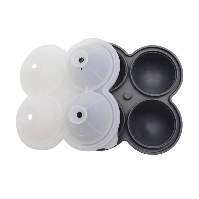 Ice Ball Mold Flexible Silicone Ice Sphere Tray Reusable Ice Balls Maker for Whisky