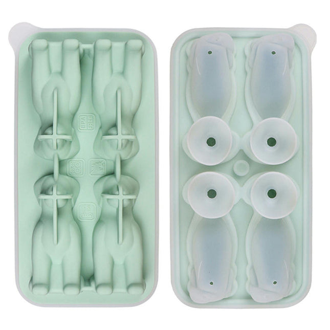 3D Labrador Ice Cube Tray Silicone Large Ice Cube Molds Fun Shapes for Freezer