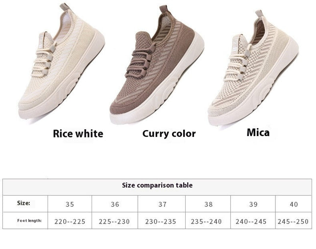 Women's Casual Low-Top Sneakers, Breathable and Comfortable, Perfect for Autumn Outdoor Activities