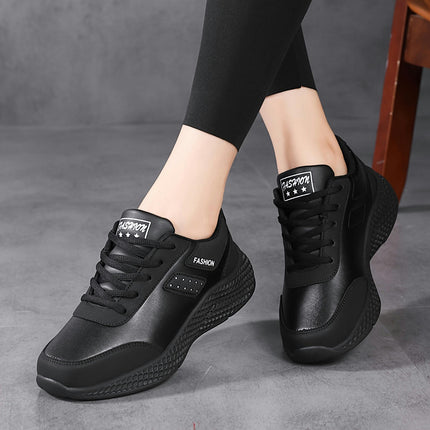 Waterproof Women's Chunky Sneakers, Comfortable Sports Shoes for Casual Outdoor Walking Trainers