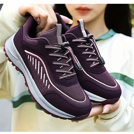 Lightweight Women's Walking Shoes-Sneakers for All-Season for Running, Camping, and Casual Wear