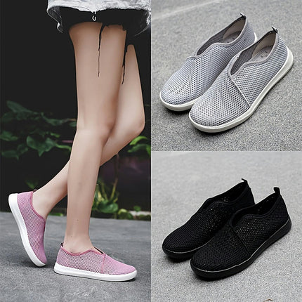 Lightweight Breathable Slip-On Sneakers for Women - Perfect for Walking, Running, and Sports