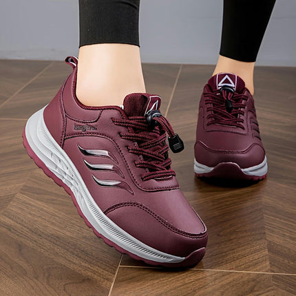 Comfortable Soft Sole Women's Sneakers, Breathable Non-slip Wear-resistant Elastic Running Shoes