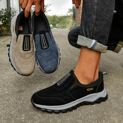 Large Size Women's Slip-On Sneakers-Lightweight, Comfortable Walking Shoes with Non-Slip EVA Sole