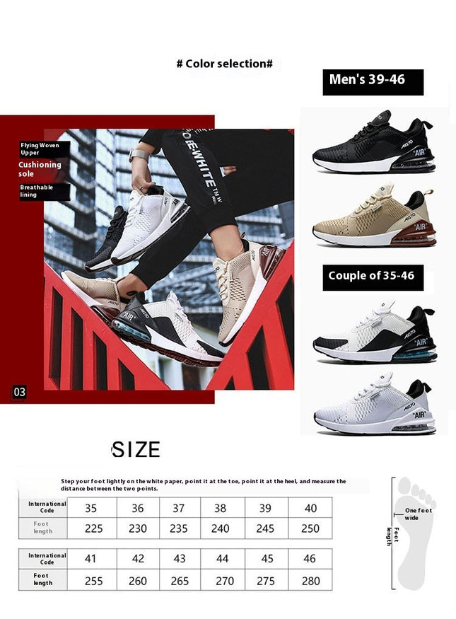 Men'S All-Season Sports Sneakers, Comfortable Shoes Ideal for Hiking, Running & Workout