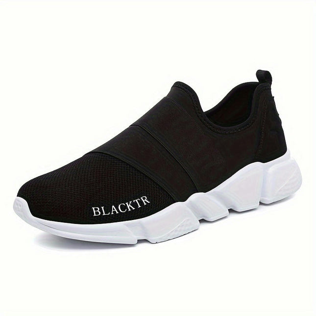 Men's Breathable Slip-On Footwear-Comfortable, Non-Slip Casual Shoes for Walking & Sports