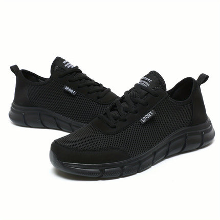 Mens Plus Size Comfort Sneakers-Ventilated & Durable, Non-Slip Outdoor Shoes for Adventure