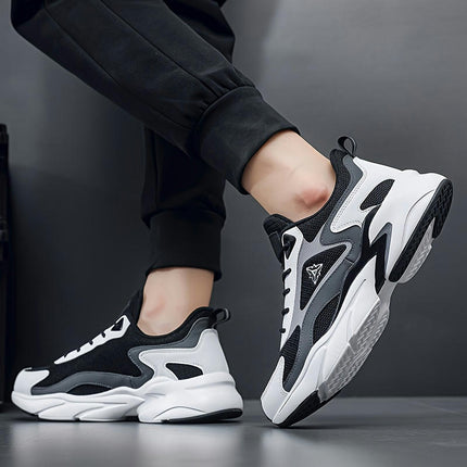 Men'S Shoes Men'S Casual Sports Shoes  Students Wear-Resistant Mesh Breathable Sports Running Shoes