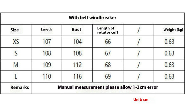Women's Fall Winter Elegant Lapel Collar Long Trench Coat with Belt