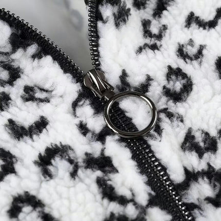 Women's Fashion Winter Coat Sherpa Fleece Faux Fur Shearling Zip Up Warm Outerwear