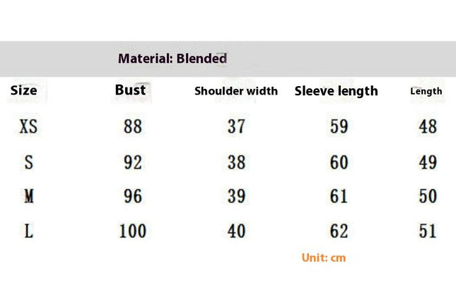 Tweed Blazers Cropped Jacket for Women Fall Winter Blazer Business Casual Coat