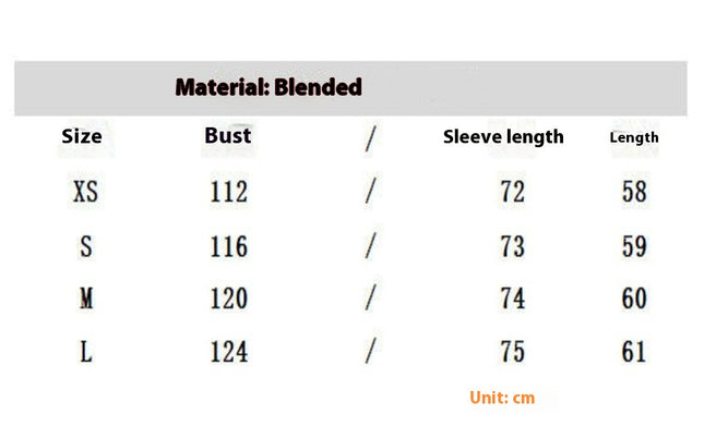 Womens Cropped Coat Double Breasted Casual Notched Lapel Wool Blend Overcoat