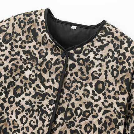 Women's Casual Cropped Puffer Jacket Lightweight Winter Warm Quilted Button Down Coat