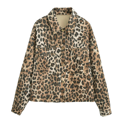 Lightweight Jacket for Women Lapel Collar Button Down Casual Jackets Outwear