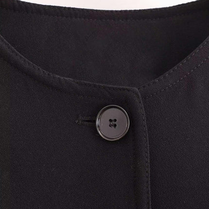Women's Cropped Bomber Jacket Casual Button Down Jacket with Pockets