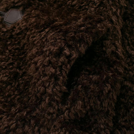 Women's Faux Fur Coat Shearling Fluffy Fuzzy Shaggy Hood Sherpa Fleece Jacket