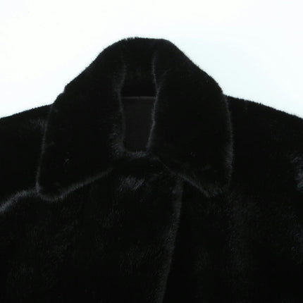 Womens Fleece Coat Winter Warm Fashion Fuzzy Jacket Faux Fur Fluffy Overcoat