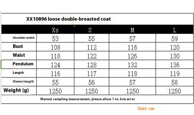 Women's Winter Wool Blend Coats Double-breasted Notched Lapel Warm Midi Long Jackets