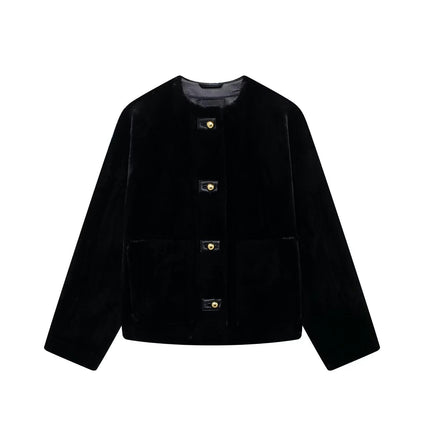 Women's Faux Fur Coat Long Sleeve Shaggy Jacket Warm Winter Outwear
