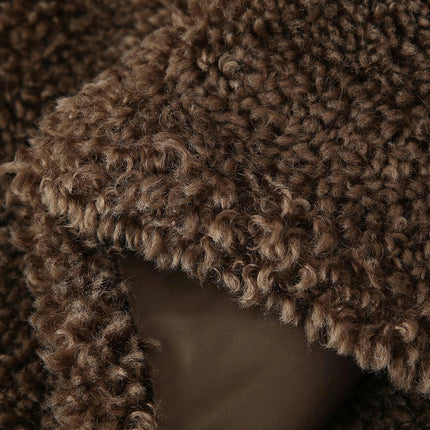 Women's Winter Coats Long Sleeve Fluffy Faux Fur Warm Jacket Sherpa Outwear