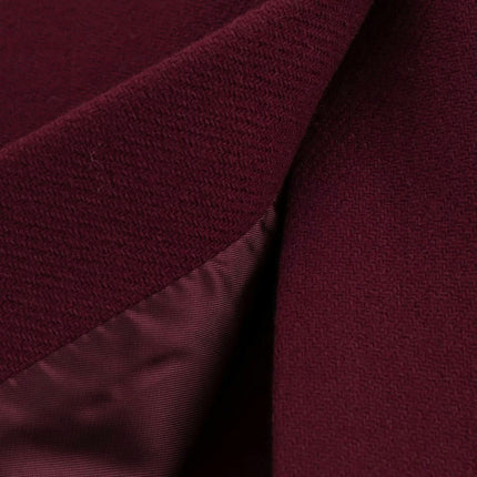 Women's Notch Lapel Double Breasted Coat Blend Long Overcoat Winter Outwear