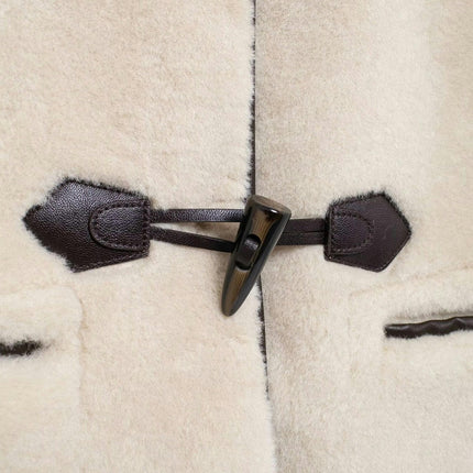 Women's Button Down Sherpa Fleece Jacket Loose Long Sleeve Outwear Coat with Pockets